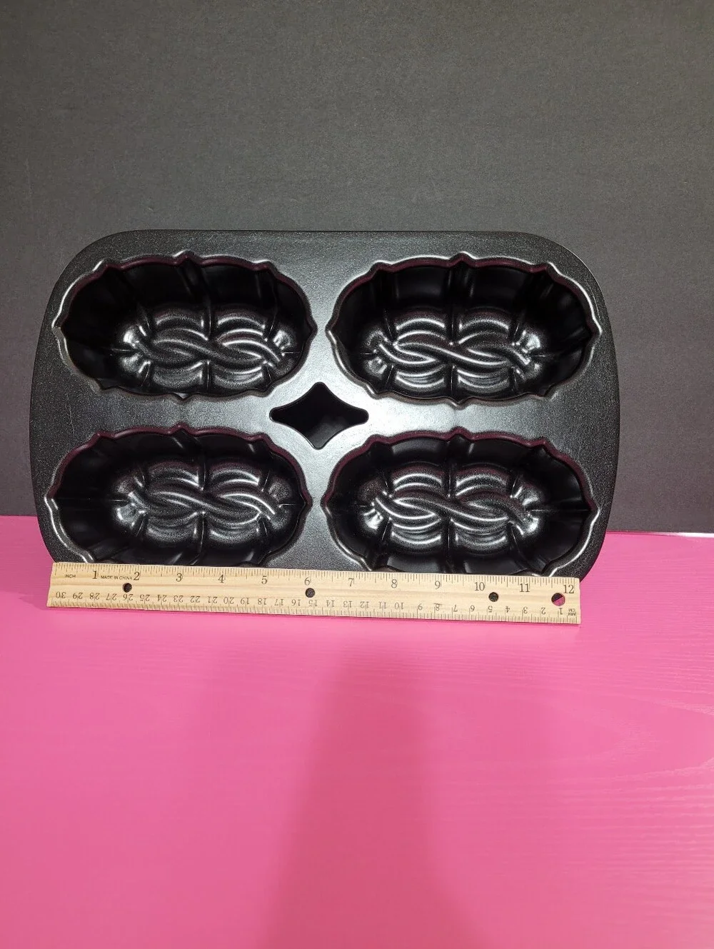 Nordic Ware Bundt Mini Loaf Pan Celtic Knot